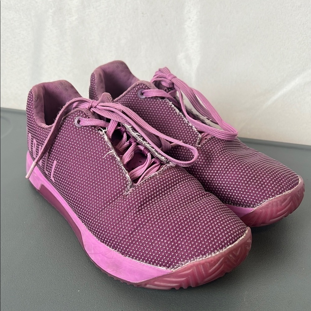 NOBULL Women’s Training Shoes – Mesh Trainers – Plum Purple – Size 8.5
